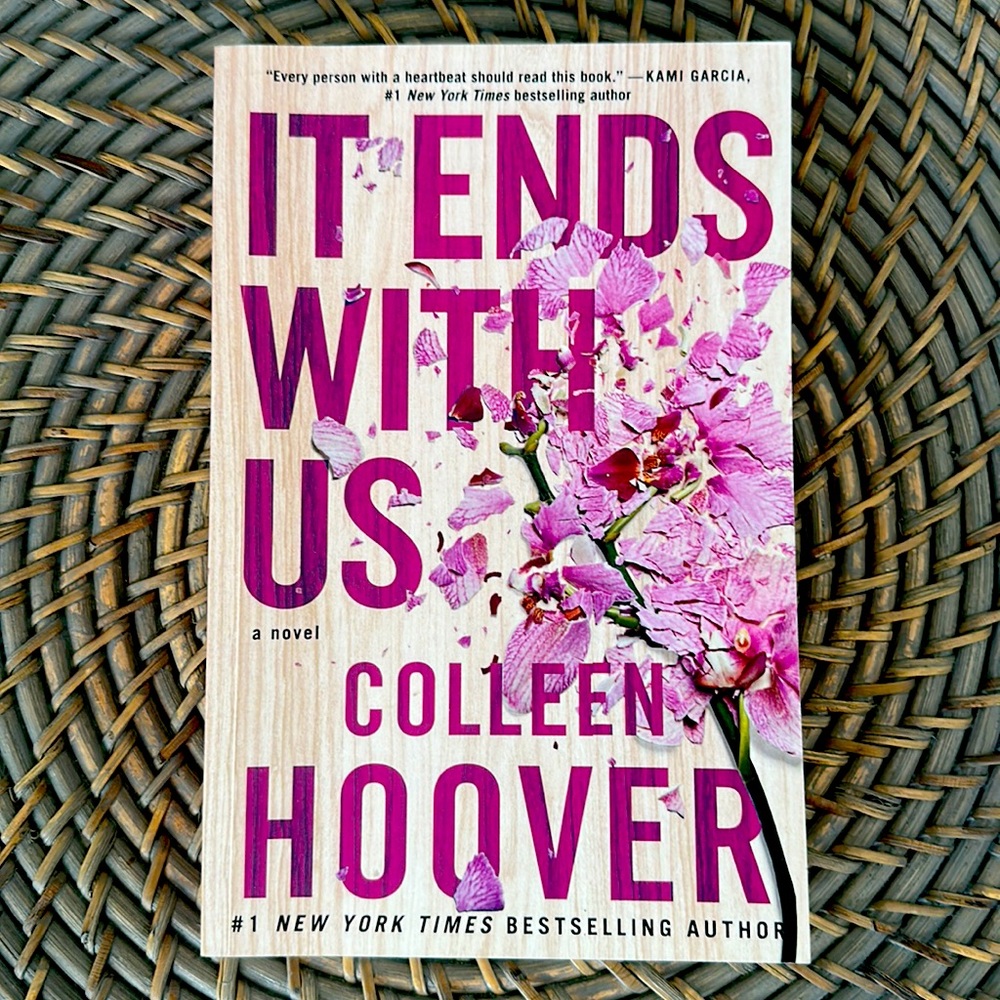 Colleen Hoover It Ends With Us Paperback Book